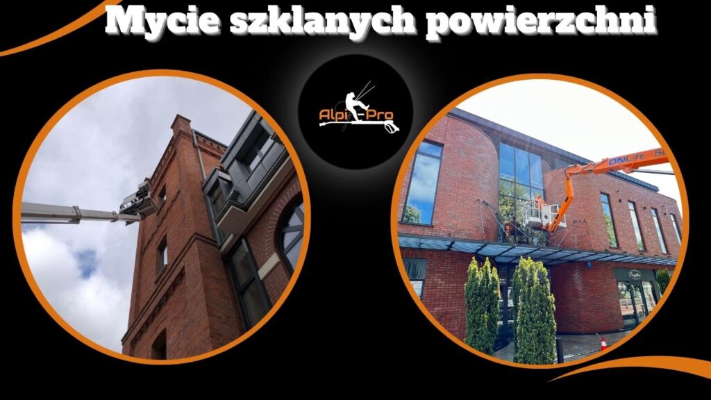 mycie szklanych powierzchni